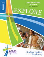 Cross Explorations Sunday School: Explore Level 1 (Grades 1-3) Student Leaflet (NT4) (#480821)