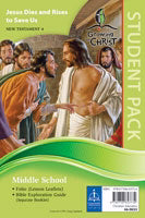 Growing In Christ Sunday School: Middle School-Student Pack (NT4) (#460832)