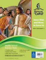 Growing In Christ Sunday School: Middle School-Teacher Tools (NT4) (#460831)