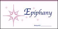 Offering Envelope-Epiphany-Dollar/Check Size (#861392) (Pack Of 100) (Pkg-100)