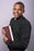 Clergy Shirt-Ecclesia Tailored Long Sleeve Tab Collar Shirt-Black (17 1/2 x 36/37)