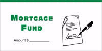 Offering Envelope-Mortgage Fund-Dollar/Check Size (#861396) (Pack Of 100) (Pkg-100)