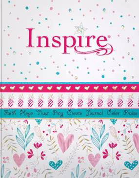 NLT2 Inspire Bible For Girls-Softcover