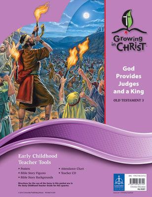 Growing In Christ Sunday School: Early Childhood-Teacher Tools (OT3) (#460301)