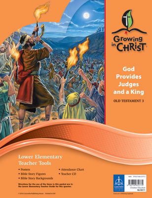 Growing In Christ Sunday School: Lower Elementary-Teacher Tools (OT3) (#460311)