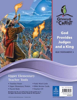 Growing In Christ Sunday School: Upper Elementary-Teacher Tools (OT3) (#460321)