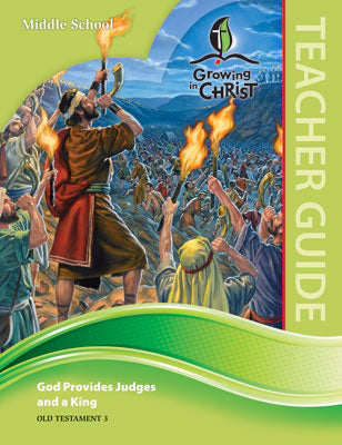 Growing In Christ Sunday School: Middle School-Teacher Guide (OT3) (#460330)
