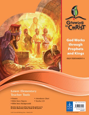 Growing In Christ Sunday School: Lower Elementary-Teacher Tools (OT4) (#460411)