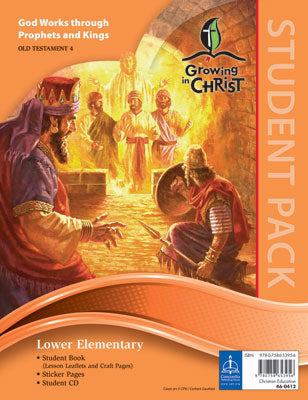Growing In Christ Sunday School: Lower Elementary-Student Pack (OT4) (#460412)