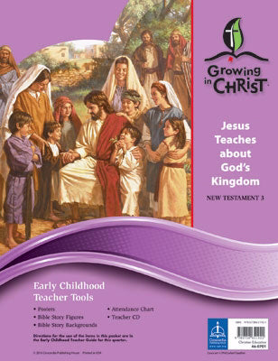 Growing In Christ Sunday School: Early Childhood-Teacher Tools (NT3) (#460701)