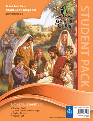 Growing In Christ Sunday School: Lower Elementary-Student Pack (NT3) (#460712)