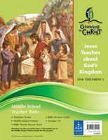 Growing In Christ Sunday School: Middle School-Teacher Tools (NT3) (#460731)
