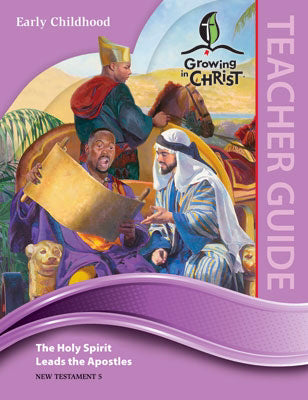 Growing In Christ Sunday School: Early Childhood-Teacher Guide (NT5) (#460900)