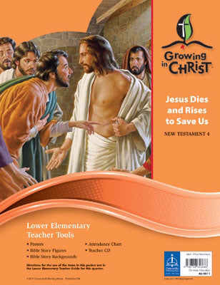 Growing In Christ Sunday School: Lower Elementary-Teacher Tools (NT4) (#460811)