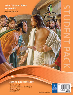 Growing In Christ Sunday School: Lower Elementary-Student Pack (NT4) (#460812)