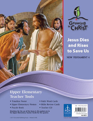 Growing In Christ Sunday School: Upper Elementary-Teacher Tools (NT4) (#460821)