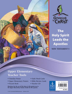 Growing In Christ Sunday School: Upper Elementary-Teacher Tools (NT5) (#460921)