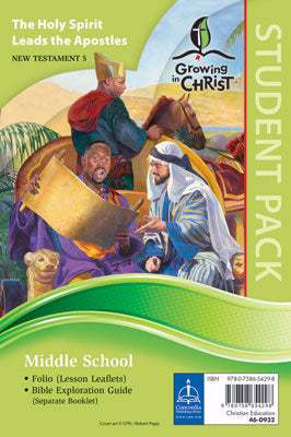Growing In Christ Sunday School: Middle School-Student Pack (NT5) (#460932)