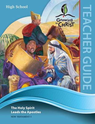 Growing In Christ Sunday School: High School-Teacher Guide (NT5) (#460940)