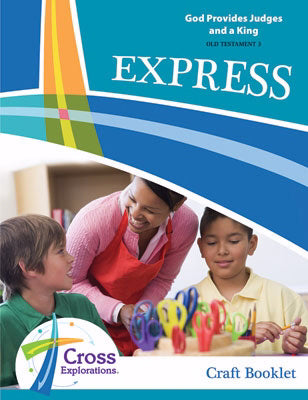 Cross Explorations Sunday School: Express Craft Booklet (OT3) (#480332)