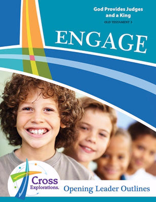 Cross Explorations Sunday School: Engage Leader Leaflet (Grades 1-6) (OT3) (#480310)