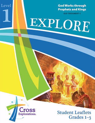 Cross Explorations Sunday School: Explore Level 1 (Grades 1-3) Student Leaflet (OT4) (#480421)