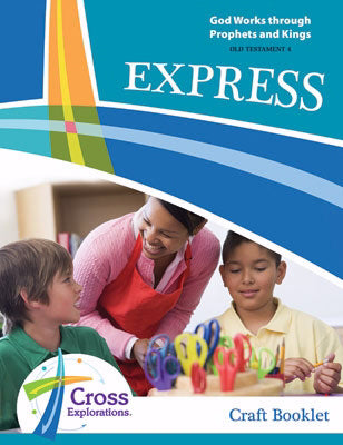 Cross Explorations Sunday School: Express Craft Booklet (OT4) (#480432)