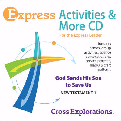 Cross Explorations Sunday School: Express Activities & More CD (NT1) (#480533)