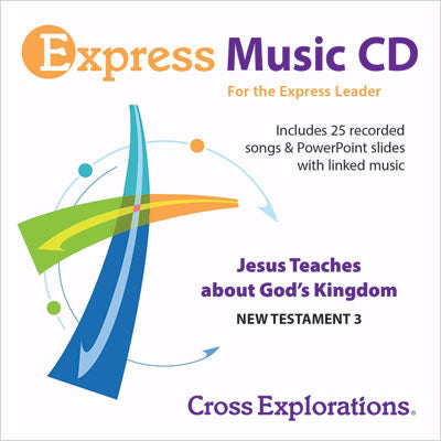 Cross Explorations Sunday School: Express Music CD (NT3) (#480730)