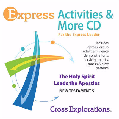Cross Explorations Sunday School: Express Activities & More CD (NT5) (#480933)