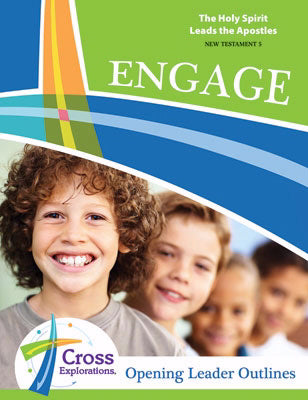 Cross Explorations Sunday School: Engage Leader Leaflet (Grades 1-6) (NT5) (#480910)