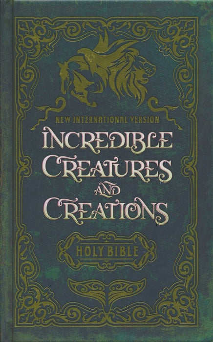 NIV Incredible Creatures And Creations Holy Bible-Hardcover