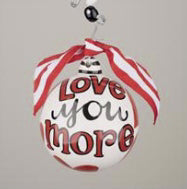 Ornament-Love You More Ball
