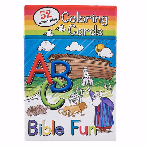 Coloring Cards ABC Bible Fun (Box of 52) (Pkg-52)