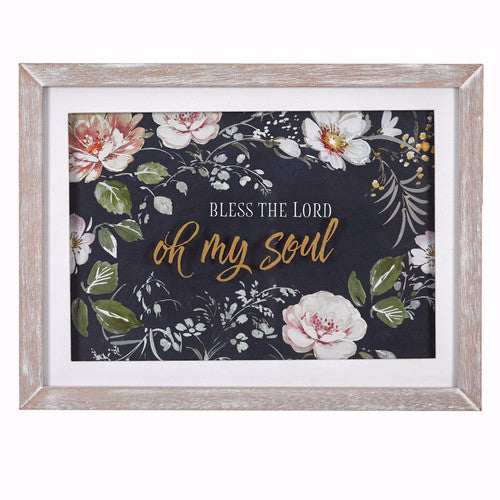 Wall Plaque-Bless the Lord