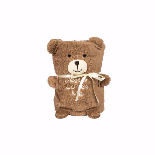 Blankie-Teddy Bear-Jesus Loves Me