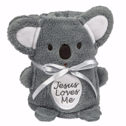Blankie-Koala Bear-Jesus Loves Me