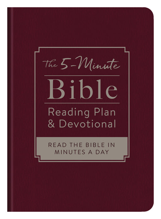 The 5-Minute Bible Reading Plan And Devotional