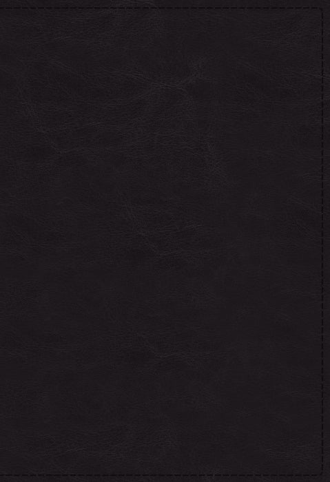 NKJV Study Bible (Full-Color) (Comfort Print)-Black Leathersoft Indexed (Dec)