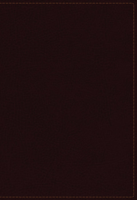 NKJV Study Bible (Comfort Print)-Burgundy Premium Bonded Leather Indexed (Dec)