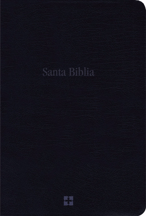 Span-NVI/NIV Bilingual Bible (Comfort Print)-Blue Leathersoft