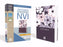 Span-NIV Compact Thinline Bible (Comfort Print)-Lavender Flower Leathersoft (Jan 2019)