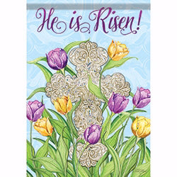 Flag-Garden-Glitter Trends-Easter Inspiration (12.5" x 18")