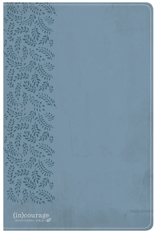 CSB (In)Courage Devotional Bible-Blue LeatherTouch