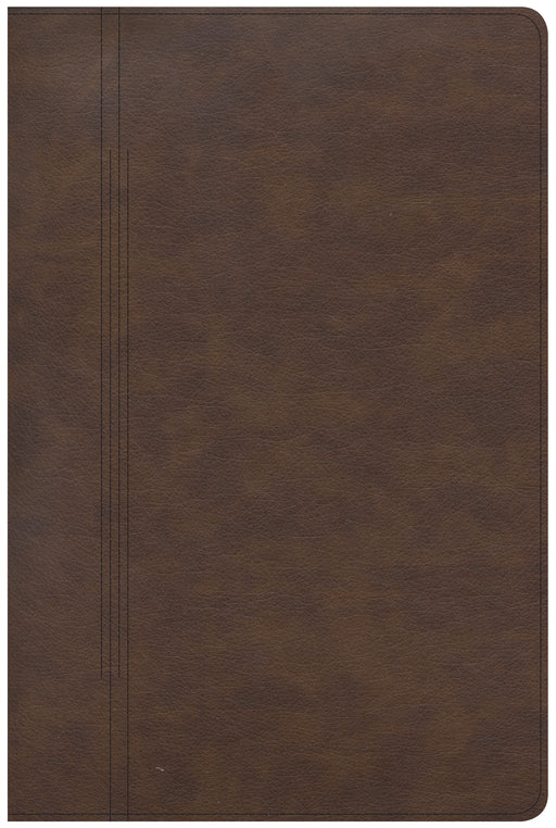 CSB Life Restoration Bible-Brown LeatherTouch (Dec)