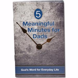 5 Meaningful Minutes For Dad Devotion Book (Gal 5:22-23 ESV)