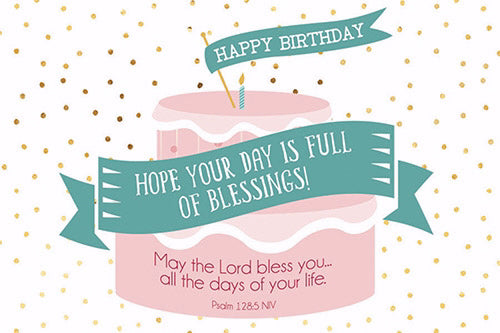 Cards-Pass It On-Happy Birthday (3"x2") (Pack of 25) (Pkg-25)