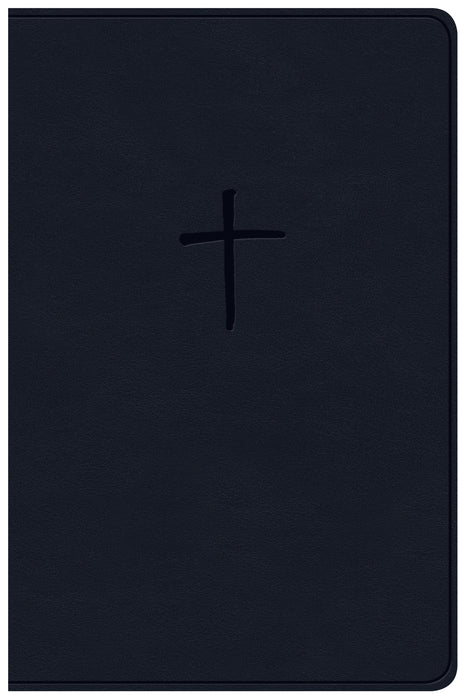 NKJV Compact Bible (Value Edition)-Navy LeatherTouch