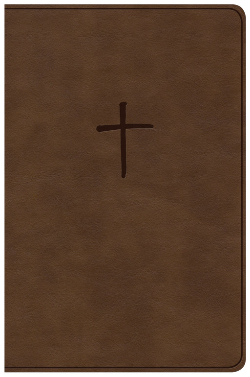 NKJV Compact Bible (Value Edition)-Brown LeatherTouch