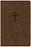 NKJV Compact Bible (Value Edition)-Brown LeatherTouch
